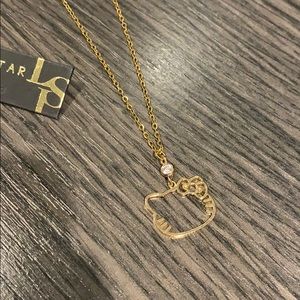 Lucky star jewels x hello kitty collab necklace